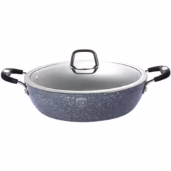 Berlinger Haus BH/1158N, 3,8 L, Rotondo, Grigio, Alluminio, Nero, Silicone, Acciaio inox