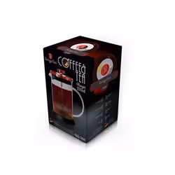 Berlinger Haus BH/1497 caffettiera manuale Сaffettiera a stantuffo 0,6 L Borgogna