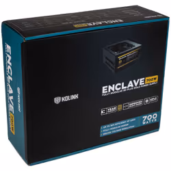 Kolink Enclave alimentatore per computer 700 W 20+4 pin ATX ATX Nero - Vista aggiuntiva 6