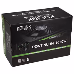 Kolink Continuum 1050W alimentatore per computer 20+4 pin ATX ATX Nero - Vista aggiuntiva 5