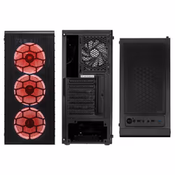 Kolink Observatory Lite Mesh Midi Tower Nero - Vista aggiuntiva 7