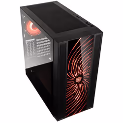 Kolink Unity Adapt ARGB Midi Tower Nero, Trasparente - Vista aggiuntiva 7