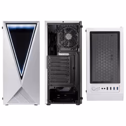 Kolink VOID WHITE computer case Midi Tower Nero, Bianco - Vista aggiuntiva 4