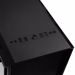 Kolink Levante V2 ARGB Midi Tower Trasparente, Nero - Vista aggiuntiva 4