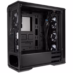 Kolink Levante V2 ARGB Midi Tower Trasparente, Nero - Vista aggiuntiva 5