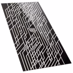 Kolink PGW-CH-KOL-078, Midi Tower, Pannello anteriore, Plastica, Vetro temperato, Nero, Trasparente, Unity, 224,7 mm
