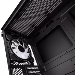 Kolink Observatory Y AMD SE ARGB Midi Tower Nero, Trasparente - Vista aggiuntiva 5
