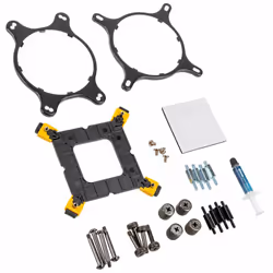 Kolink Umbra Void 120 AIO Processore Kit di raffreddamento a liquido 12 cm Nero 1 pz - Vista aggiuntiva 7