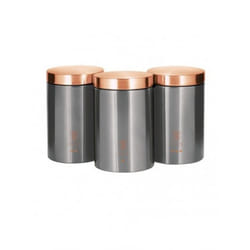 Berlinger Haus BH/6273 contenitore da cucina Set di contenitori da tè+caffè+zucchero Acciaio inox