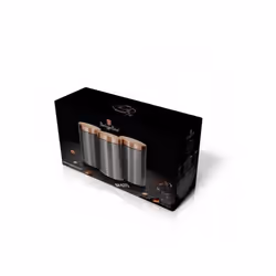 Berlinger Haus BH/6273 contenitore da cucina Set di contenitori da tè+caffè+zucchero Acciaio inox