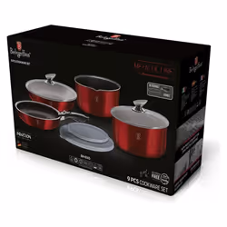 Berlinger Haus BH/6145 set di pentole 9 pz
