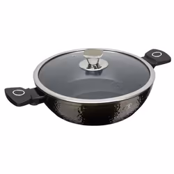 Berlinger Haus BH/6577, 3,8 L, Rotondo, Nero, Grigio, Alluminio, Titanio, Nero