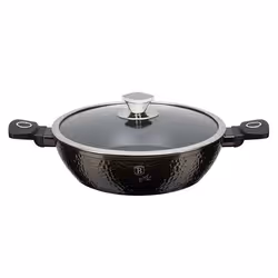 Berlinger Haus BH/6577 padella 3,8 L Rotondo Nero, Grigio