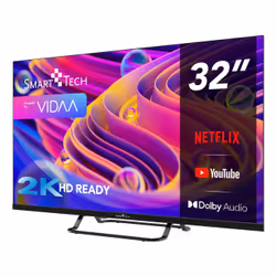Smart-Tech 32HV02V TV 81,3 cm (32") HD Smart TV Wi-Fi Nero 180 cd/m² - Vista aggiuntiva 4