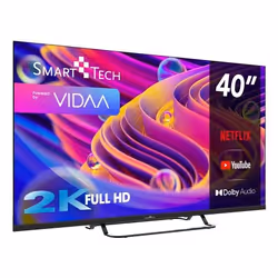 Smart-Tech 40FV02V Smart TV 40 pollici LED Full HD VIDAA Nero - Vista aggiuntiva 4
