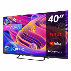 Smart-Tech 40FV02V Smart TV 40 pollici LED Full HD VIDAA Nero - Vista aggiuntiva 5