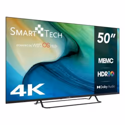 Smart-Tech 50UW02V TV 50" 4K Ultra HD Smart TV Wi-Fi Nero 260 cd/m² - Vista aggiuntiva 4