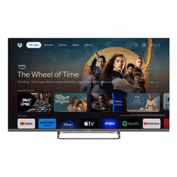 Smart-Tech 43QG02V TV 109,2 cm (43") 4K Ultra HD Smart TV Wi-Fi Grigio 280 cd/m²