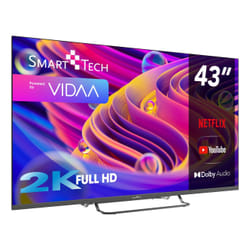 Smart-Tech 43FV02V TV 43" 4K Ultra HD Smart TV Wi-Fi Grigio 230 cd/m²
