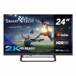 SMART Technologies 24HW01V, 61 cm (24"), 1366 x 768 Pixel, DLED, Smart TV, Wi-Fi, Nero