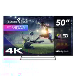 Smart-Tech 50QG04G 127 cm (50") 4K Ultra HD Smart TV Wi-Fi Grigio 300 cd/m²