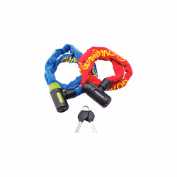 Chiusura automatica e sportello antipolvere. Testa lucchetto in acciaio rivestita da cover PVC. Rivestita in tessuto. Colori  ...