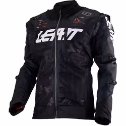 Leatt 4.5 X-Flow Giacca Motocross, nero, dimensione S per uomo