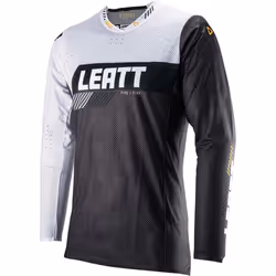 Leatt 5.5 Ultraweld Contrast Maglia Motocross, grigio-bianco, dimensione M per uomo