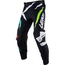 Leatt 5.5 IKS Tiger Pantaloni Motocross, nero-rosso-blu, dimensione M per uomo