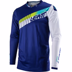 Leatt 4.5 Lite Classic Maglia Motocross, blu, dimensione XL per uomo