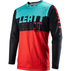Leatt 4.5 Lite Maglia Motocross, nero-rosso-blu, dimensione S per uomo