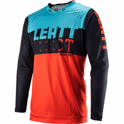 Leatt 4.5 Lite Maglia Motocross, nero-rosso-blu, dimensione S per uomo - Vista aggiuntiva 2
