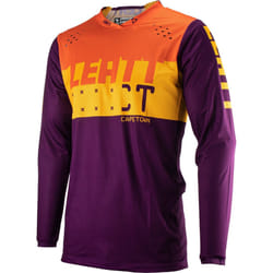Leatt 4.5 Lite Maglia Motocross, porpora-arancione, dimensione XL per uomo
