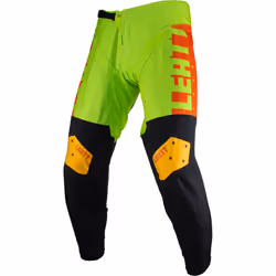 Leatt 4.5 Lite Pantaloni Motocross, nero-verde, dimensione M per uomo