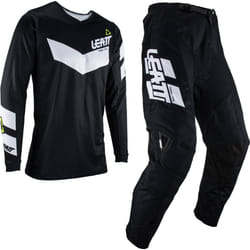Leatt 3.5 Ride 2023 Set Di Maglie e Pantaloni Motocross, nero-bianco, dimensione XS per uomo
