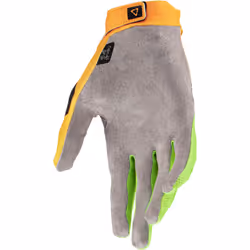 Leatt 2.5 X-Flow Contrast Guanti motocross, nero-verde-giallo, dimensione M per uomo