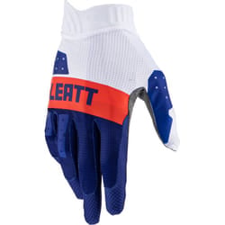 Leatt 1.5 GripR Guanti motocross, bianco-rosso-blu, dimensione S per uomo
