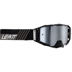 Leatt Velocity 6.5 Stealth Iriz Occhiali da motocross, nero-grigio per uomo