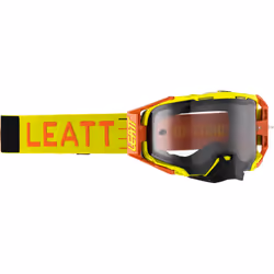 Leatt Velocity 6.5 Light Occhiali da motocross, giallo-arancione per uomo