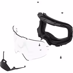 Leatt Velocity 6.5 Light Occhiali da motocross, giallo-arancione per uomo