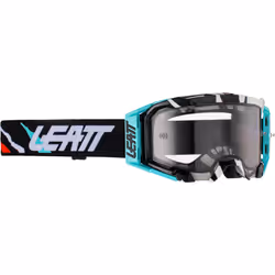 Leatt Velocity 5.5 Acid Tiger Occhiali da motocross, trasparente per uomo