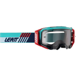 Leatt Velocity 5.5 Aqua Light Occhiali da motocross, rosso-blu per uomo