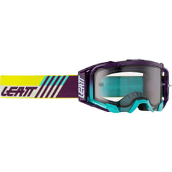 Leatt Velocity 5.5 Aqua Light Occhiali da motocross, porpora-giallo per uomo