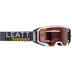 Leatt Velocity 5.5 Light Occhiali da motocross, grigio-bianco per uomo