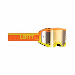 Leatt Velocity 4.5 Iriz CT Occhiali da motocross, giallo-arancione per uomo