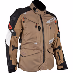 Leatt ADV Multitour 7.5 giacca in tessuto impermeabile, nero-marrone, dimensione L per uomo - Vista aggiuntiva 5