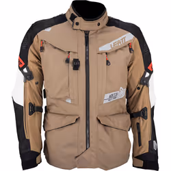 Leatt ADV Multitour 7.5 giacca in tessuto impermeabile, nero-marrone, dimensione L per uomo - Vista aggiuntiva 6