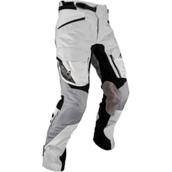 Leatt ADV Multitour 7.5 pantaloni tessili da moto impermeabili, nero-grigio, dimensione L per uomo