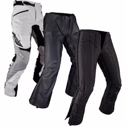 Leatt ADV Multitour 7.5 pantaloni tessili da moto impermeabili, nero-grigio, dimensione L per uomo - Vista aggiuntiva 6