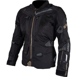Leatt ADV FlowTour 7.5 impermeabile Moto Tessile Giacca, nero-grigio, dimensione M per uomo